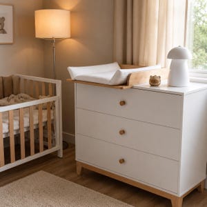 brown crib with white dresser Changing Table TOP 10 BEST Bridesmaid Dresser set Bohemian Clothing Size:16.5 safe paint and equipped