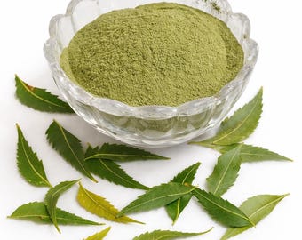 Polvo puro de hoja de neem 200 g / Belleza natural casera