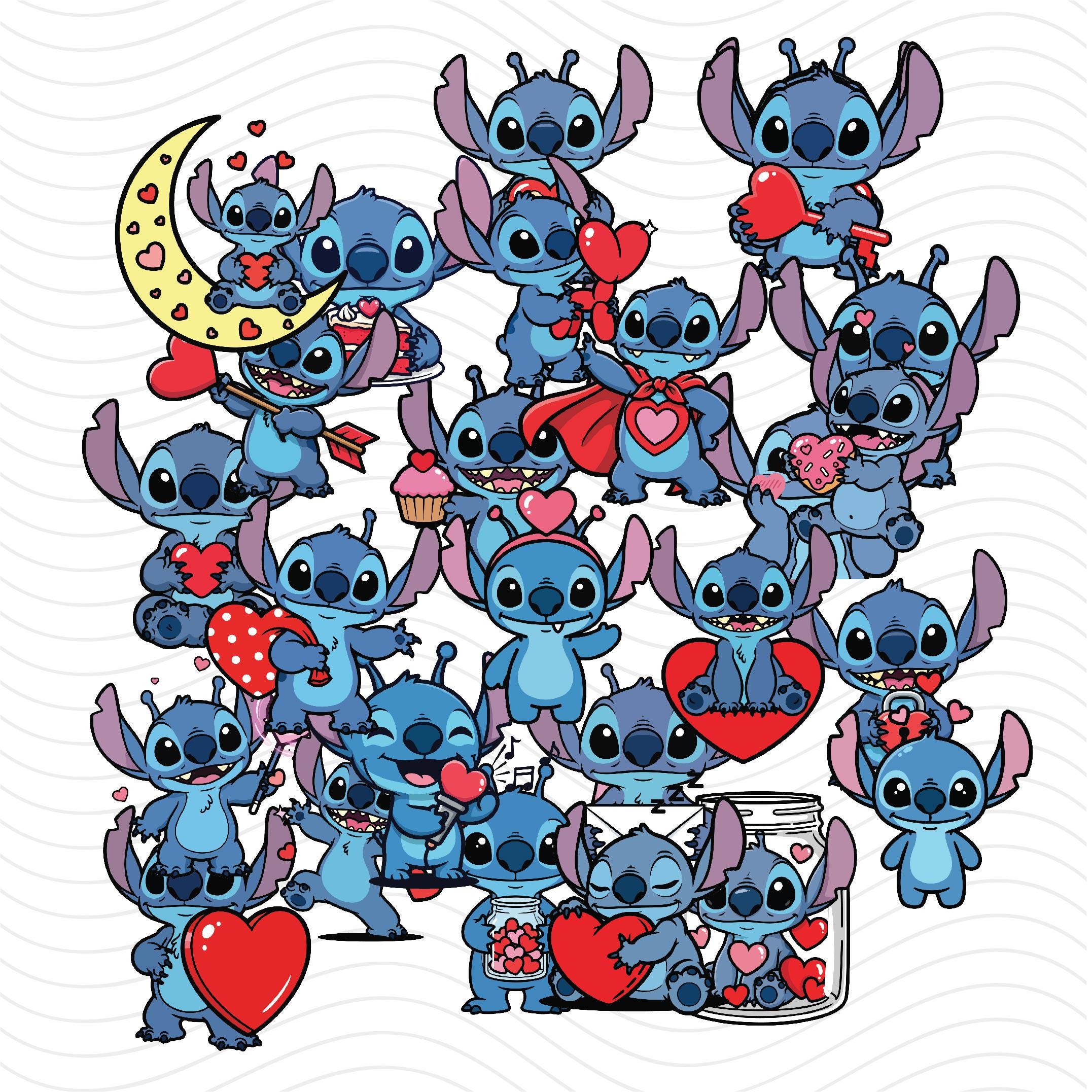 Alien Valentine Clipart Bundle, Love Cartoon Graphics (png, Svg, Eps ...