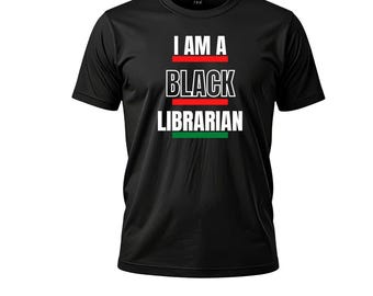Camiseta "Soy una bibliotecaria negra"