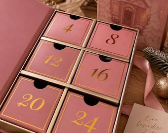 Schmuck Adventskalender für Frauen | Weihnachtskalender mit Schmuck | Geschenk für Sie