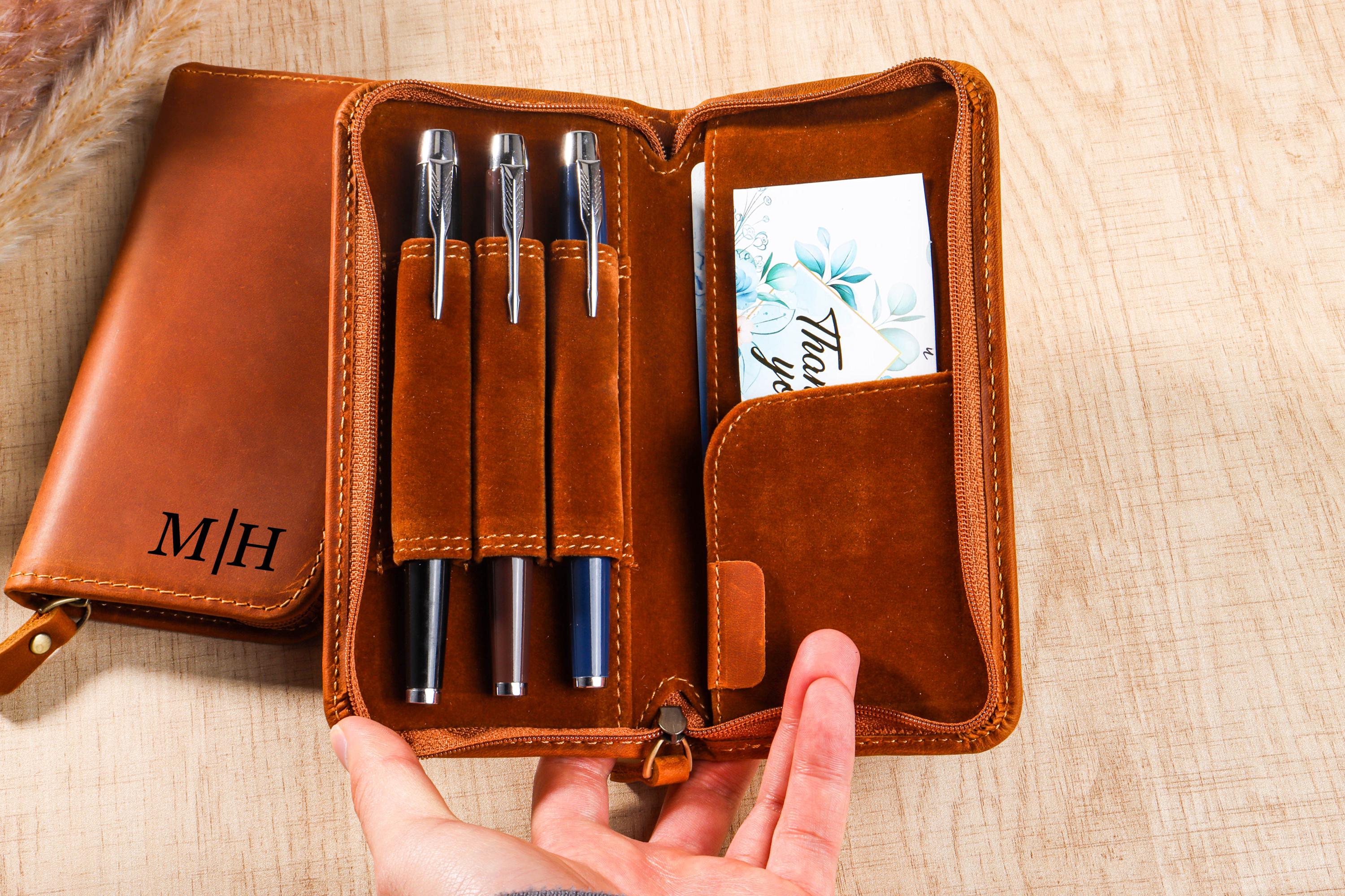 Online Lederetui Schwarz für einen Stift, Kugelschreiber-Etui, für S Online Lederetui Schwarz für einen Stift, Kugelschreiber-Etui, für S
