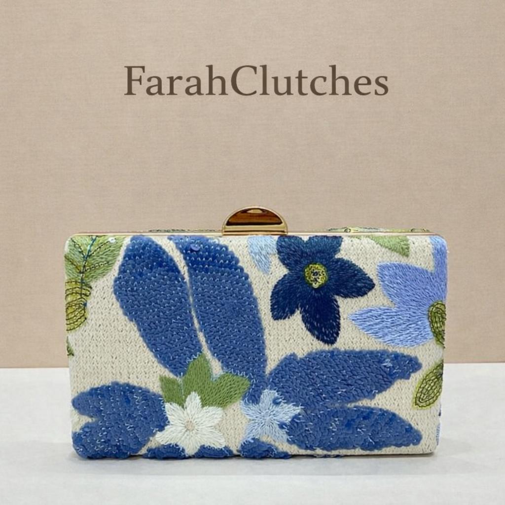 Cobalt Blue Clutch Bag - Etsy display picture 2
