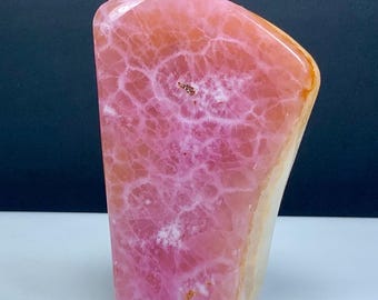 253 Grams Pink Aragonite Freeform From Afghanistan