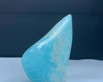 200 Grams Rare Blue Caribbean Calcite Freeform From Pakistan