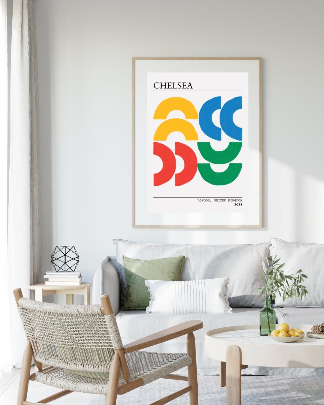 Chelsea London Poster, Digital Download - Etsy