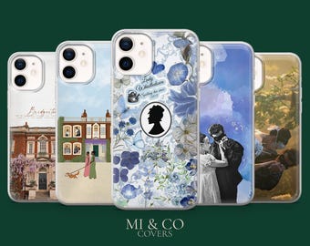 Bridgerton Phone Case Lady Whisthledown Cover for iPhone 17Pro, 16, 15, 14, 13, 12, Samsung S26, S25, S24, S23, A17, A57, A37 Pixel 10, 9