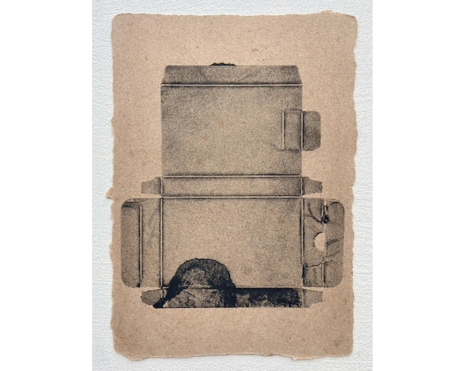 Happy Meal Prize Box | Intaglio Print | 6.25 x 8.5 inches
