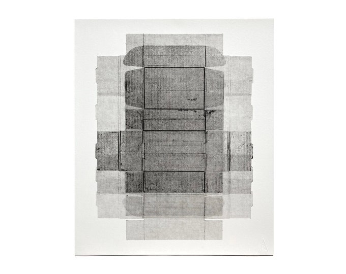 Shape Shifter III | Original Monoprint | 19 7/8 x 23 5/8 inches
