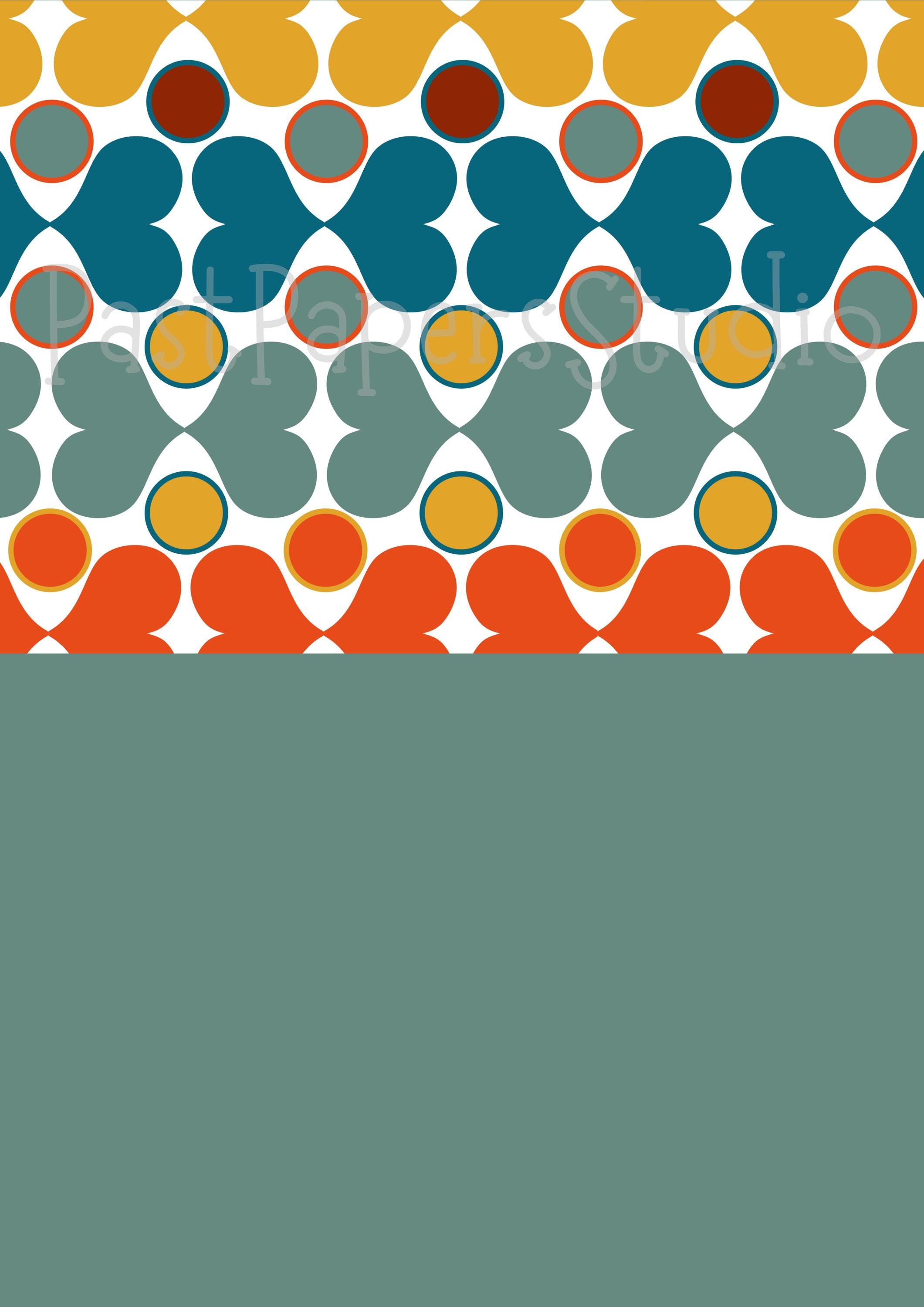 70s Groovy Clip Art Patterns Bundle - Retro Flower Power Graphics ...