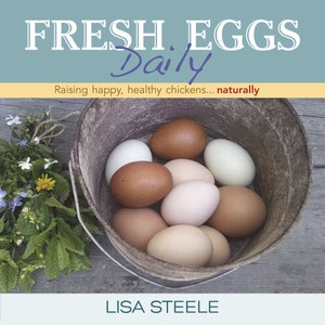 Signed Fresh Eggs Daily - Chicken Keeping Book by Lisa Steele image 2