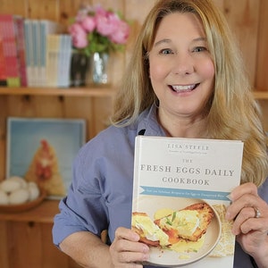 Signed Copy The Fresh Eggs Daily Cookbook More than 100 Sweet and Savory Egg Recipes by Lisa Steele image 4