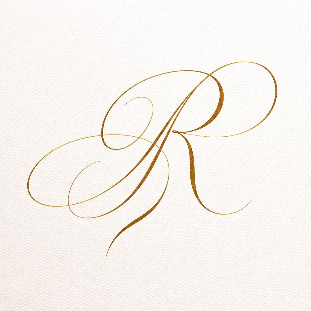 Handwritten Monogram Personalized Handwritten Calligraphy Name—custom Initial Monogram ...