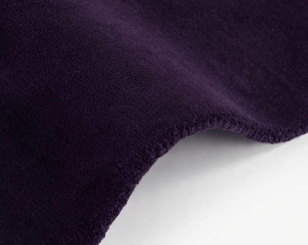 Hand Tufted Deep Purple Wool Rug – Modern Solid Area Rug