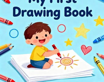 First Drawing Book Toddler Coloring Book | My First Drawing Book, Ages 2-4 (PDF Printable ...