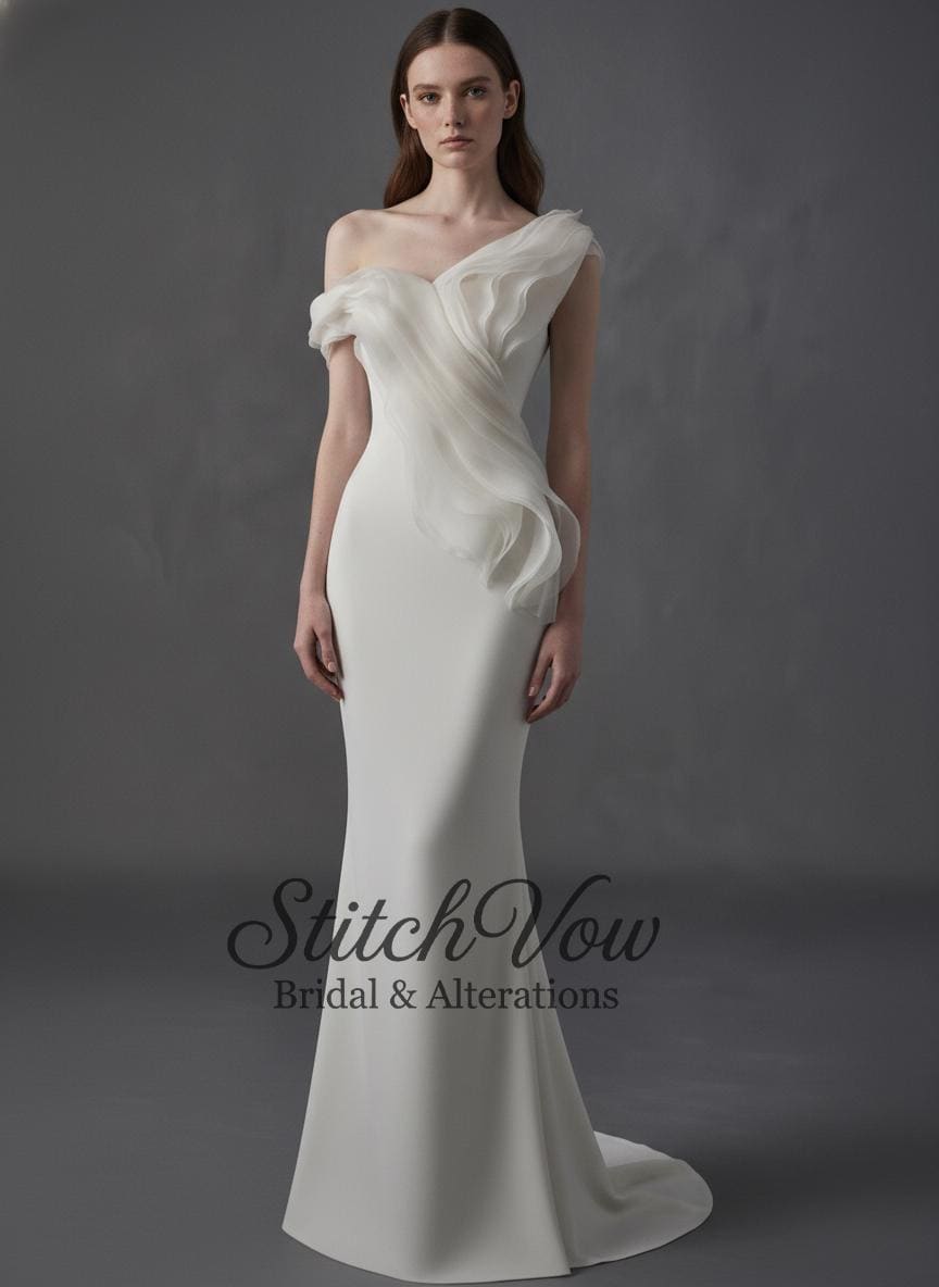 open lace back dress Gemy Maalouf | Evening Dresses main image 0