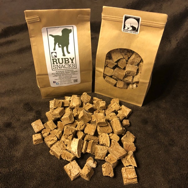 Alaskan Reindeer dog biscuits