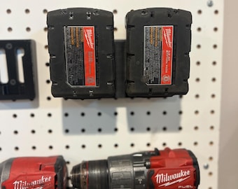Milwaukee M18 Battery Wall Mount