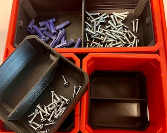 Milwaukee PACKOUT Divider Bin Inserts, Square (Set)