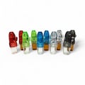Glass Portion Control Dispenser Plastic Bullet Top - For Travel, Pocket, or Purse