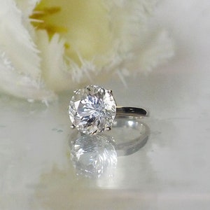 Non diamond engagement rings etsy hotsell