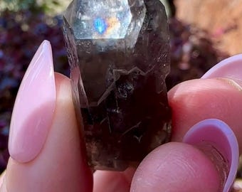 Black Crystal, Rainbow Crystals, Grounding Gem