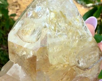 Golden Healer, Herkimer Diamond, Crystal, Crystals, Crystal Point