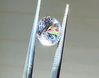 AAA Herkimer Diamond Gemstone, Brilliant Cut, Natural Clarity, Ethical Jewelry