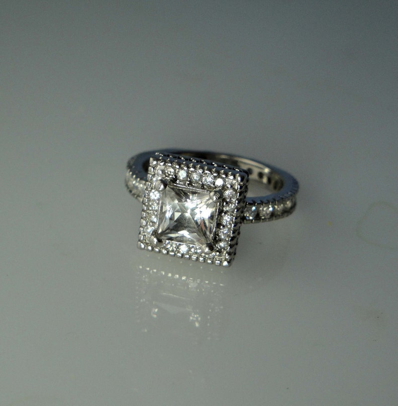 Herkimer Diamond Conflict Free Gemstone Fair Trade Engagement Ring Natural Diamond Alternative Natural Gemstone Sterling Silver