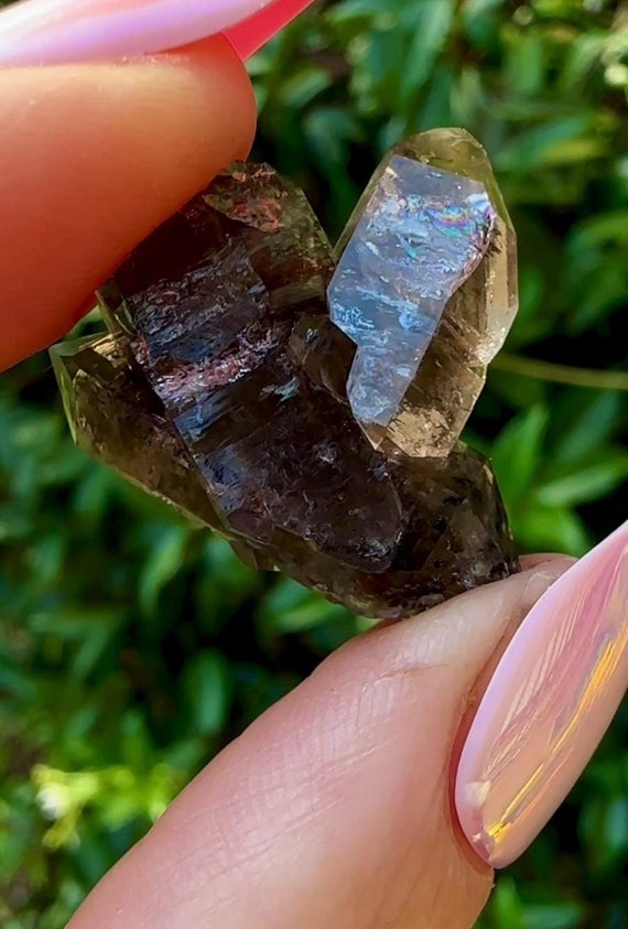 原石クラスター（ハーキマー水晶） ハーキマーダイヤモンド 連結結晶 群晶 クラスター 水晶原石