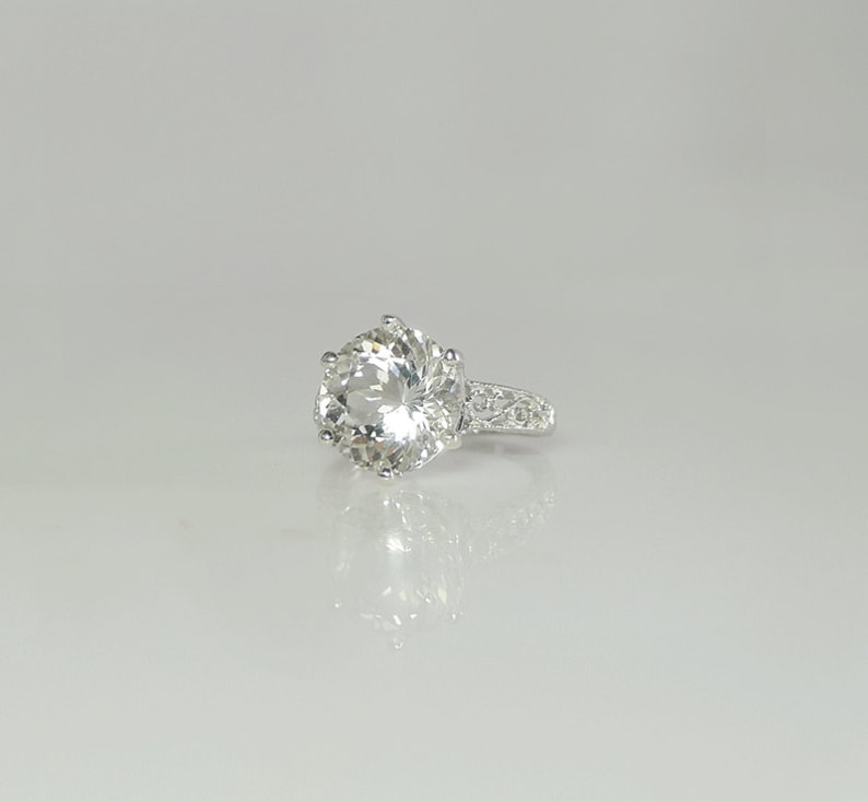 Reserved Listing for Leah Non Traditional Engagement Ring Etsy