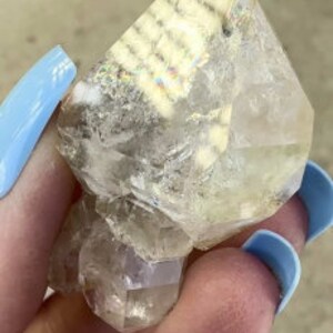 Double Terminated Crystal, Jewlery Herkimer Diamond Crystal, Jewlery Crystal, Herkimer Diamond Crystal Cluster, Raw Quartz Crystal