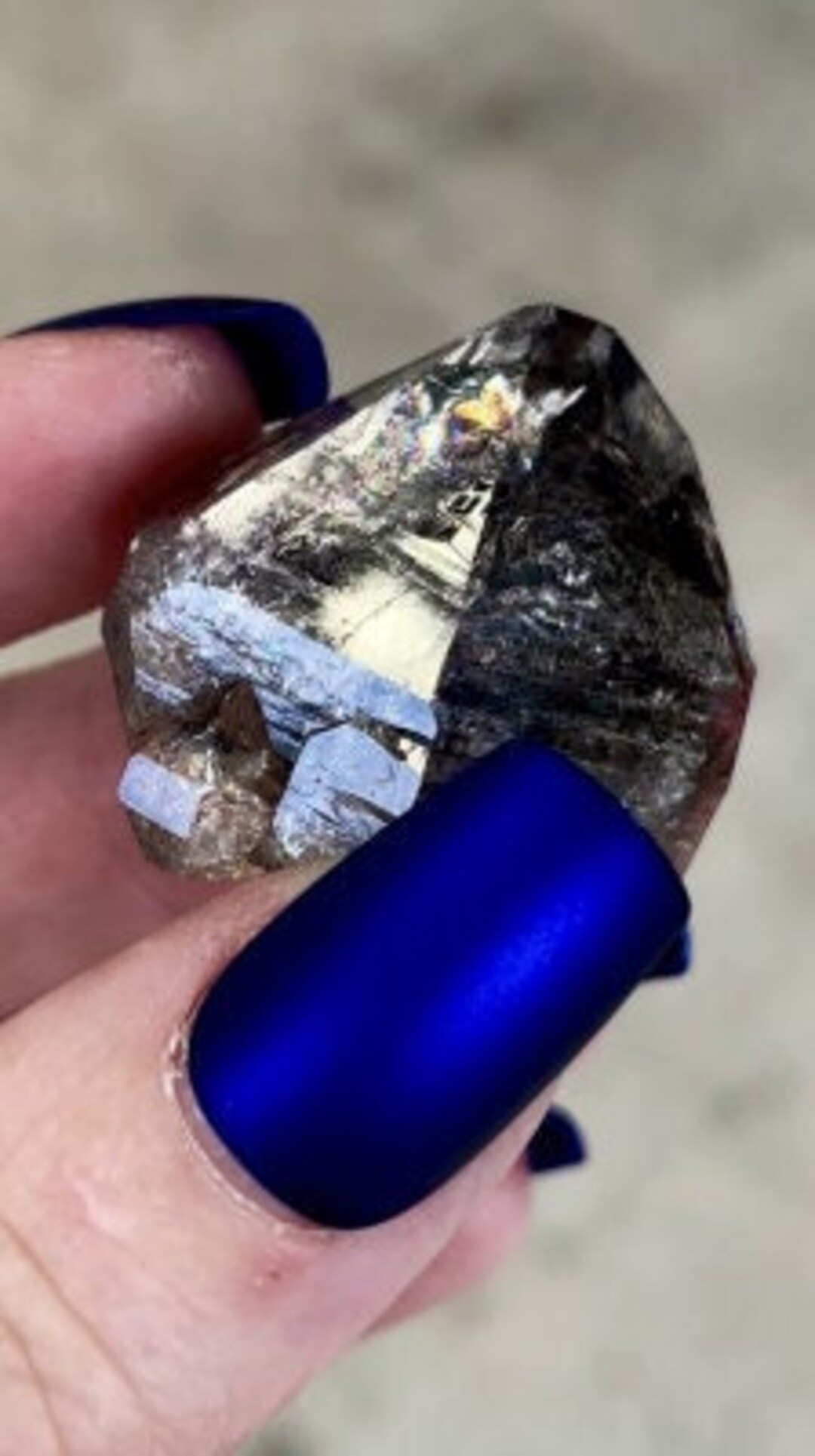 ブラック ハーキマー ポイント、ブラック クリア クリスタル