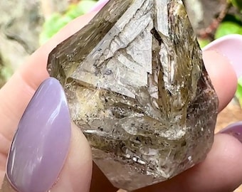 Herkimer Diamond, Skeletal Crystals, Meditation, Yoga Decor, Crystal, Large Crystal, Meditation Crystal, Gift, Gift For Him, Gift For Her