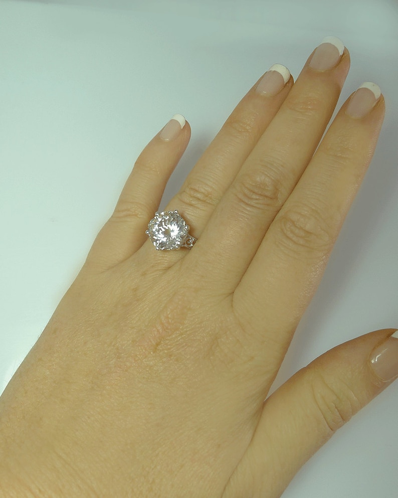 Reserved Listing for Leah Non Traditional Engagement Ring Etsy