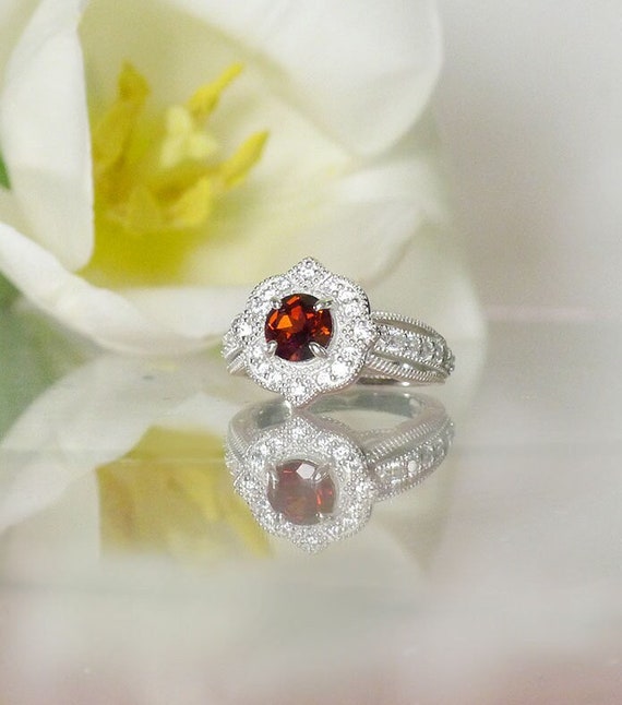 Australian Opal and White Topaz Ring Rhodium on Sterling Silver Nontarnish Australian Opal and White Topaz Ring Rhodium on Sterling Silver Nontarnish