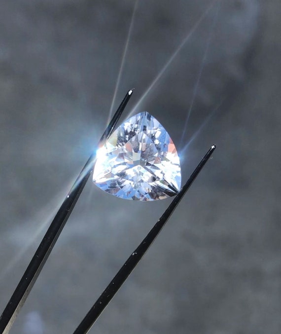 Trillion Cut Gemstone Trillion Cut Ring Trillion Cut | Etsy