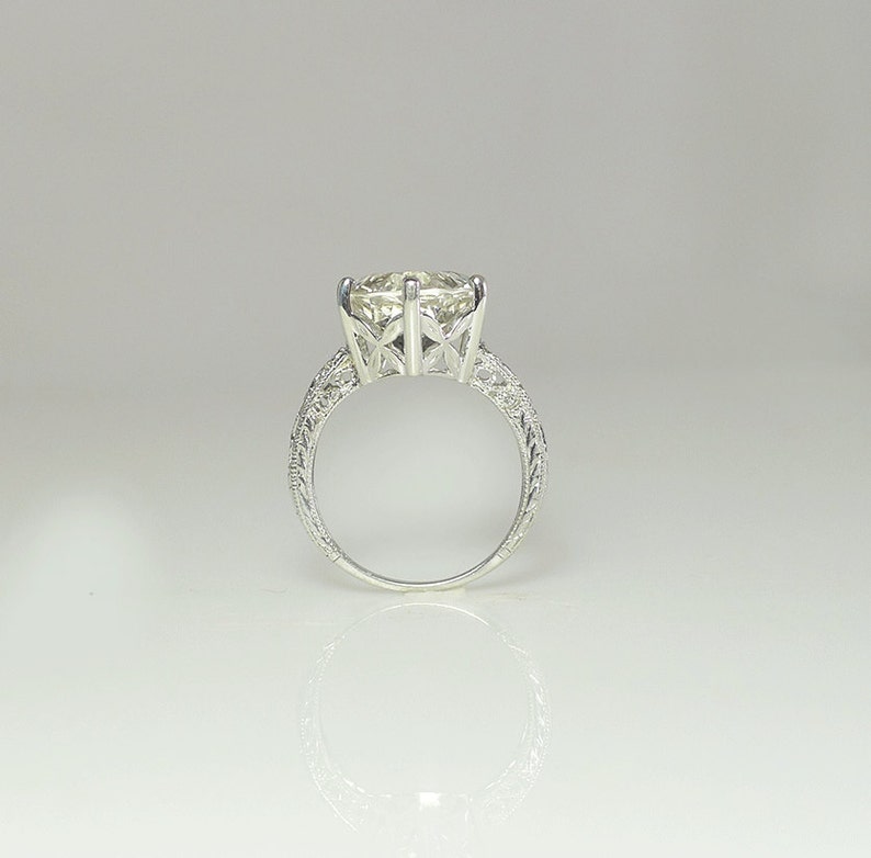 Reserved Listing for Leah Non Traditional Engagement Ring Etsy
