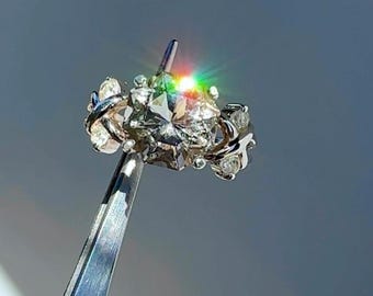 Hugs Kisses Ring, Kiss Ring, Unique Engagement Ring, XO Ring, Love Ring, Promise Ring