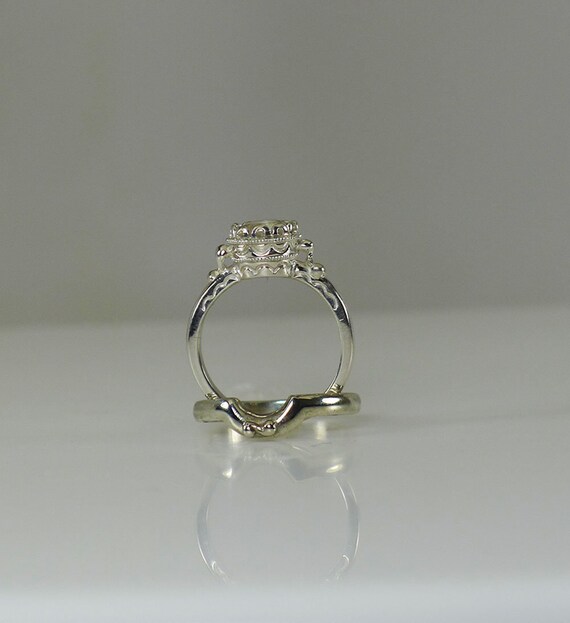 Bezel Set Sterling Ring, Bezel Set Ring, Herkimer… - image 3