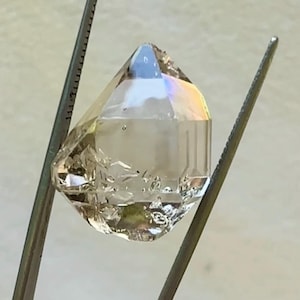 Rauchige Herkimer Spitze, Herkimer Diamant Kristallspitze, Herkimer Diamant Kristalle, Unpolierter Herkimer Diamant, Natürlicher Herkimer Diamant
