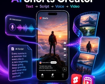 AI Shorts Creator - Automatic YouTube Shorts & Reels Video Generator