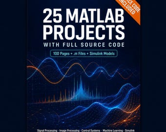 MATLABプロジェクト25選（ソースコード付き）｜工学系学生向けガイド（デジタルダウンロード版）