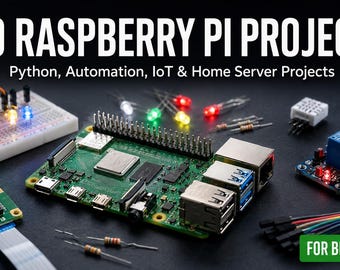 50 Raspberry Pi Projects for Beginners | Python, Automation, IoT & Home Server Projects