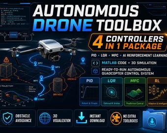 Kit di strumenti per droni autonomi - MATLAB