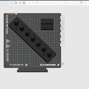 UPDATED FILE l 3D Printed Modular Loom for Chunky Knit Blankets (STL File Only)
