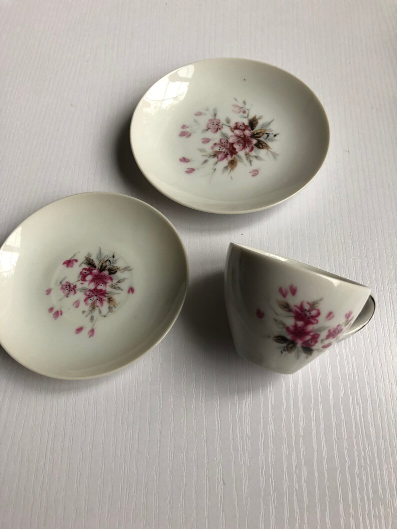 Toy Cup Saucer and Plate Sets Etsy