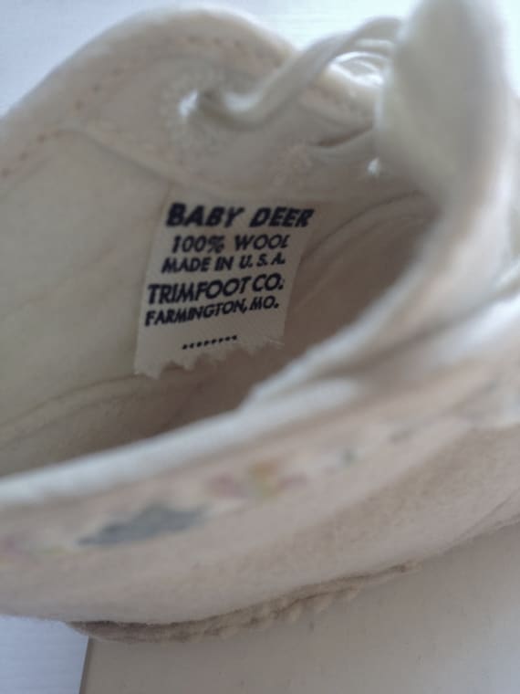 Sweet  Vintage Trimfoot Baby Deer Shoes For Baby - image 5