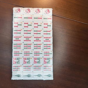 LIMITED EDITION Alpha Chi Omega AXO Mahjong 160 Engraved/Acrylic tiles image 7