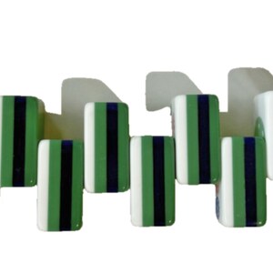 LIMITED EDITION Emerald Pickleball American Mahjong 160 Engraved/Acrylic tiles + Bag image 3